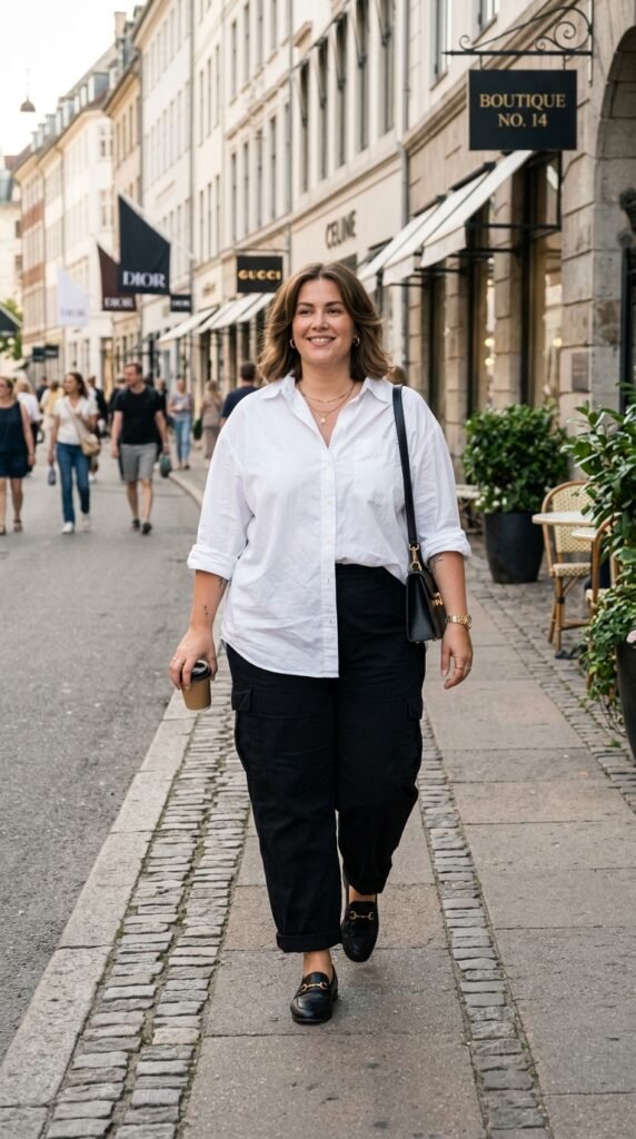 Woman_wearing_black_cargo_pants Woman_wearing_black_cargo_pants