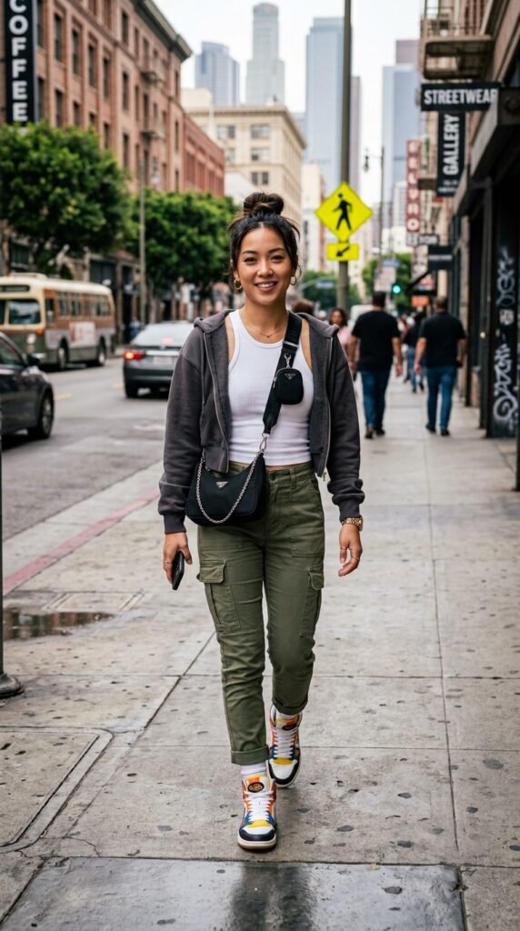 Woman_wearing_cargo_pants_racer Woman_wearing_cargo_pants_racer