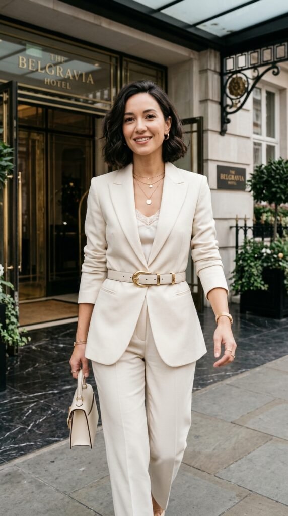 Woman_wearing_cream_suit_ Woman_wearing_cream_suit_