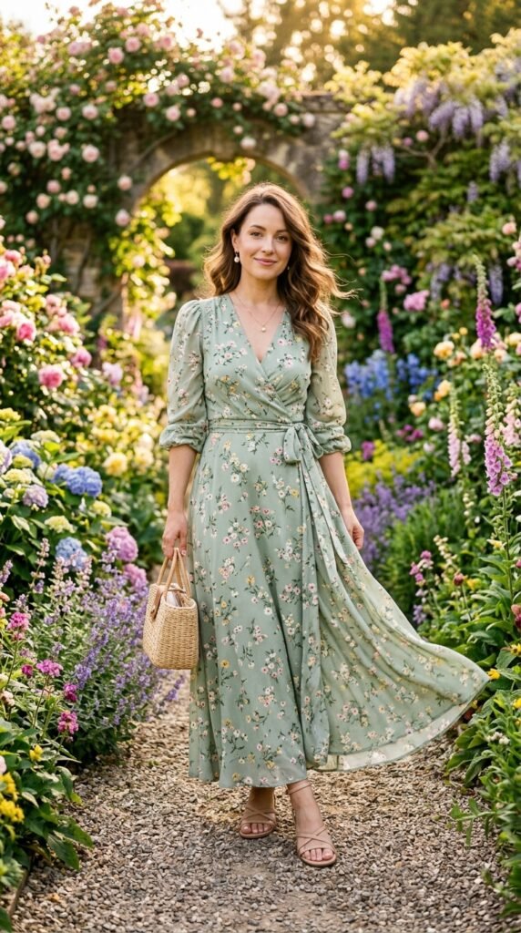Woman_wearing_floral_maxi_dress Woman_wearing_floral_maxi_dress