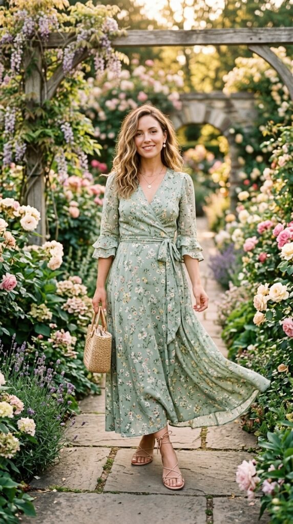 Woman_wearing_floral_maxi_dress Woman_wearing_floral_maxi_dress