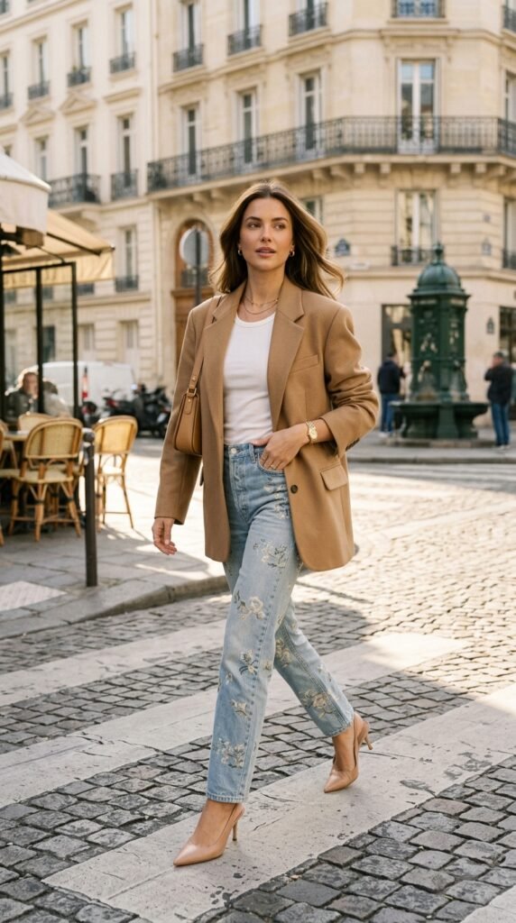 Woman_wearing_flower_jeans_blazer Woman_wearing_flower_jeans_blazer