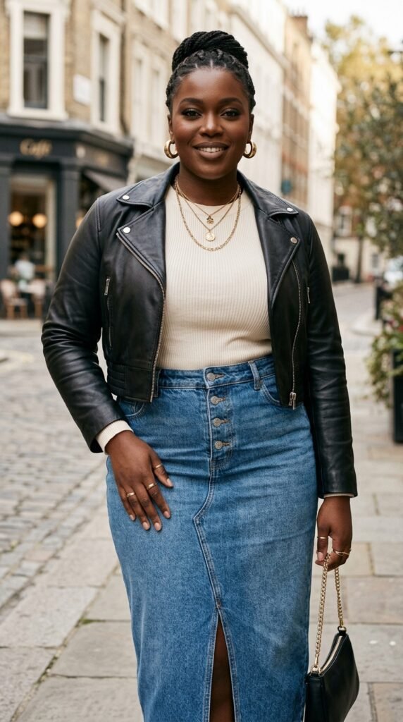 Woman_wearing_leather_jacket_ Woman_wearing_leather_jacket_