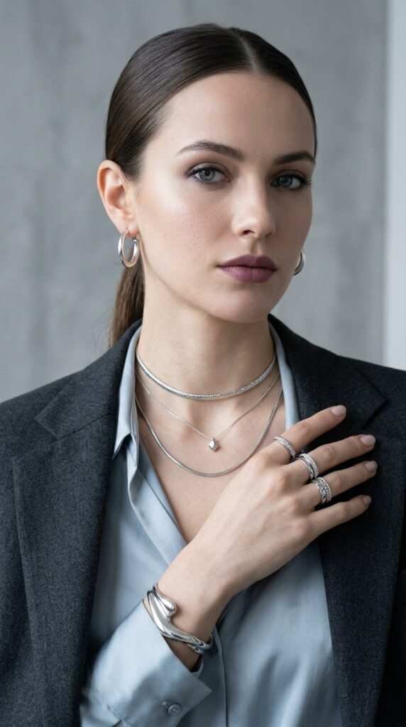 Woman_wearing_silver_jewelry Woman_wearing_silver_jewelry