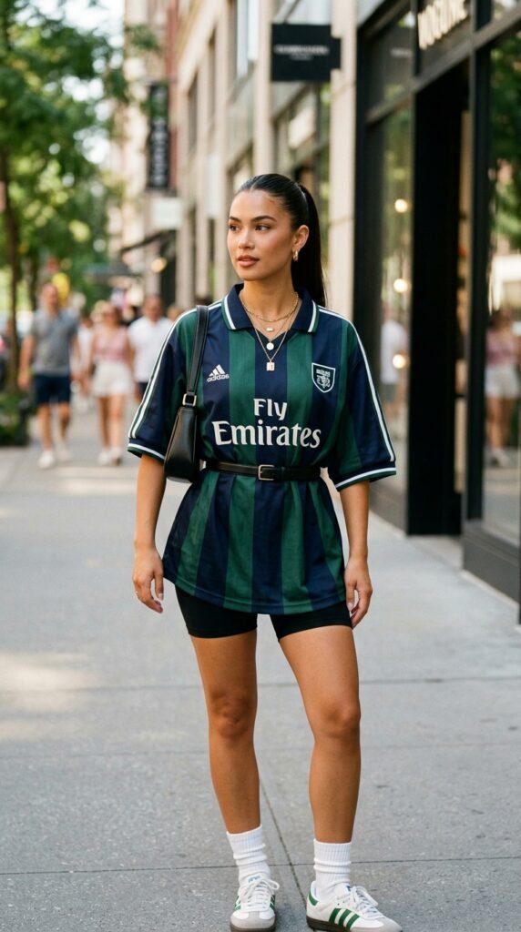 Woman_wearing_soccer_jersey_ Woman_wearing_soccer_jersey_