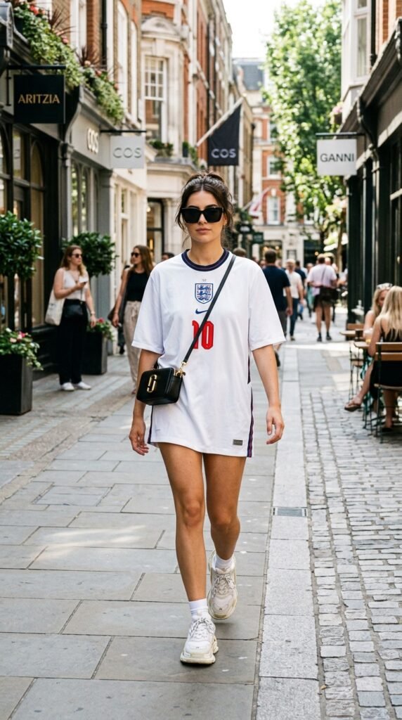 Woman_wearing_soccer_jersey_dress Woman_wearing_soccer_jersey_dress