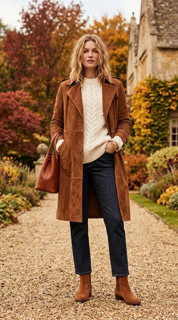 Woman_wearing_tobacco_suede_coat Woman_wearing_tobacco_suede_coat
