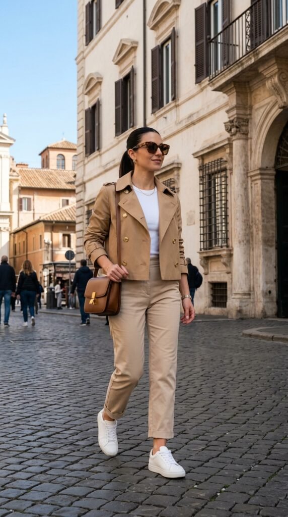 Woman_wearing_trench_outfit_ Woman_wearing_trench_outfit_