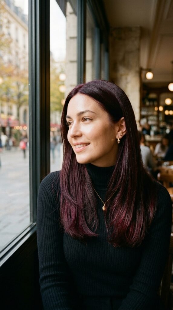 Woman_with_black_cherry_hair Woman_with_black_cherry_hair
