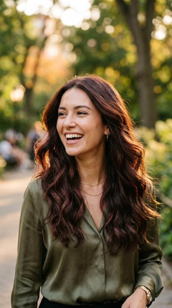 Woman_with_cherry_mocha_highlights Woman_with_cherry_mocha_highlights