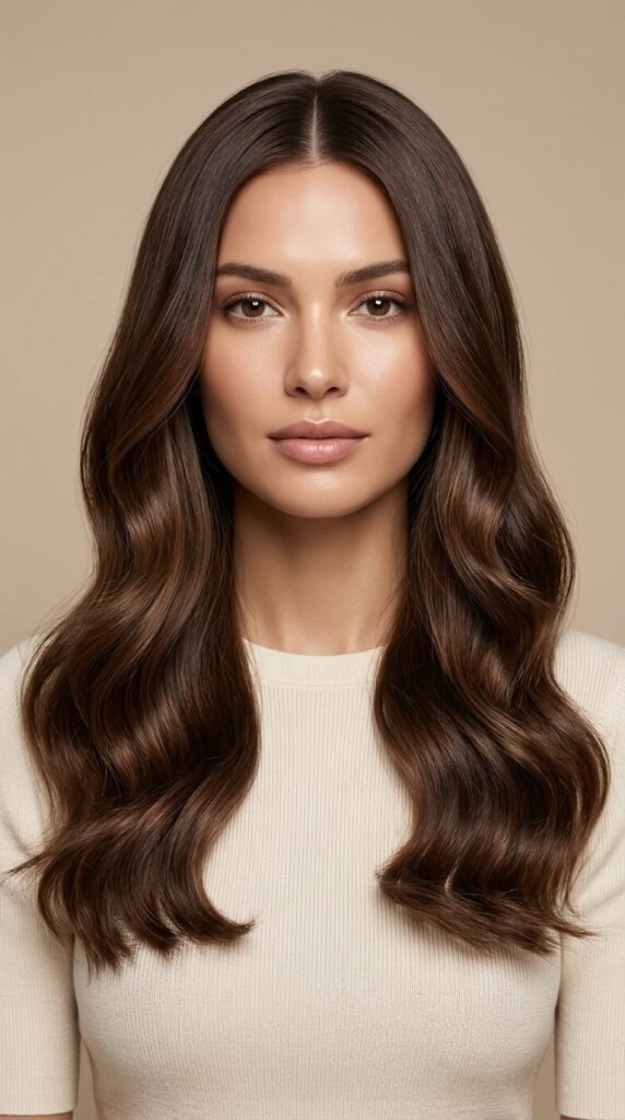 Woman_with_chocolate_brunette_hair Woman_with_chocolate_brunette_hair