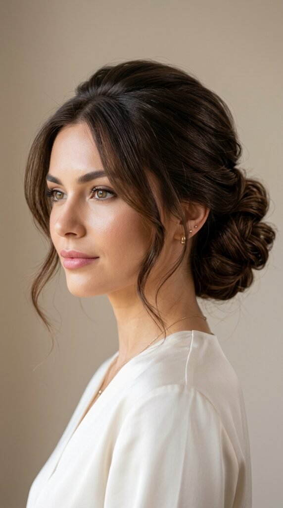 Woman_with_elegant_bun_hairstyle Woman_with_elegant_bun_hairstyle