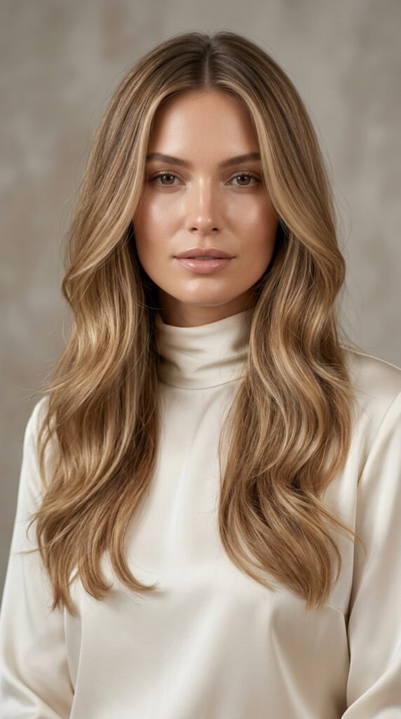 Woman_with_long_bronde_hair_ Woman_with_long_bronde_hair_