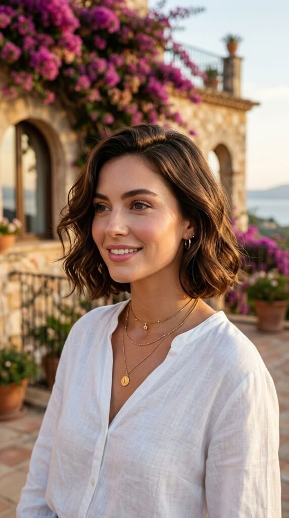 Woman_with_soft_wavy_bob_ Woman_with_soft_wavy_bob_