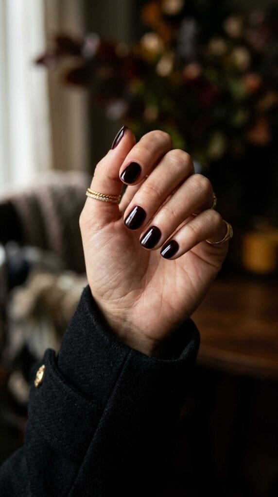Black_cherry_short_nails_manicure_ Black_cherry_short_nails_manicure_