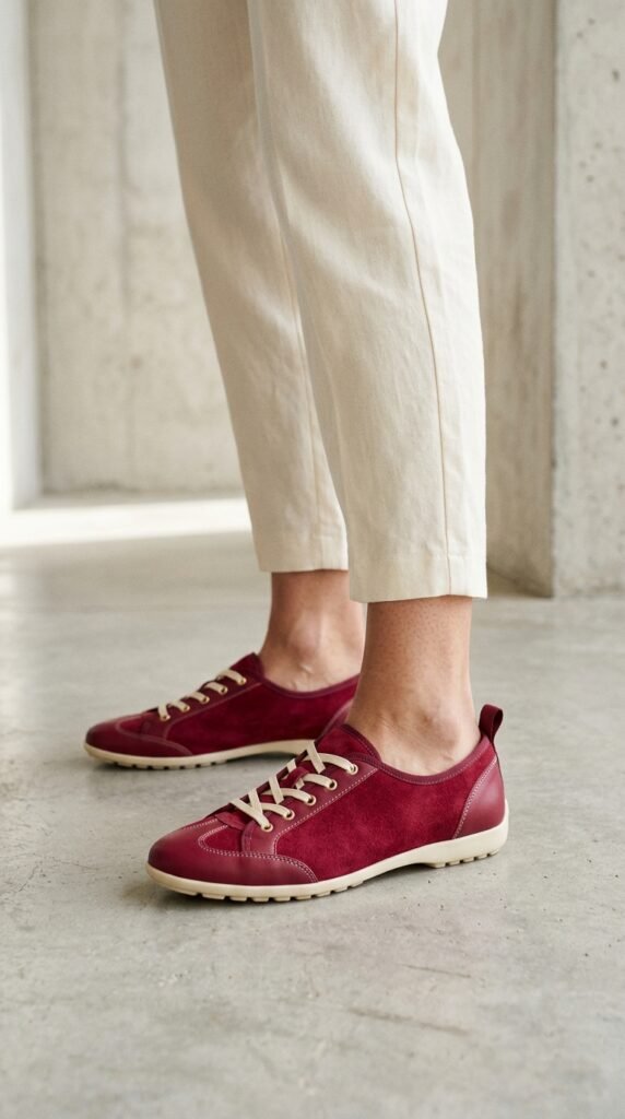 Burgundy_ballet_sneakers_ Burgundy_ballet_sneakers_