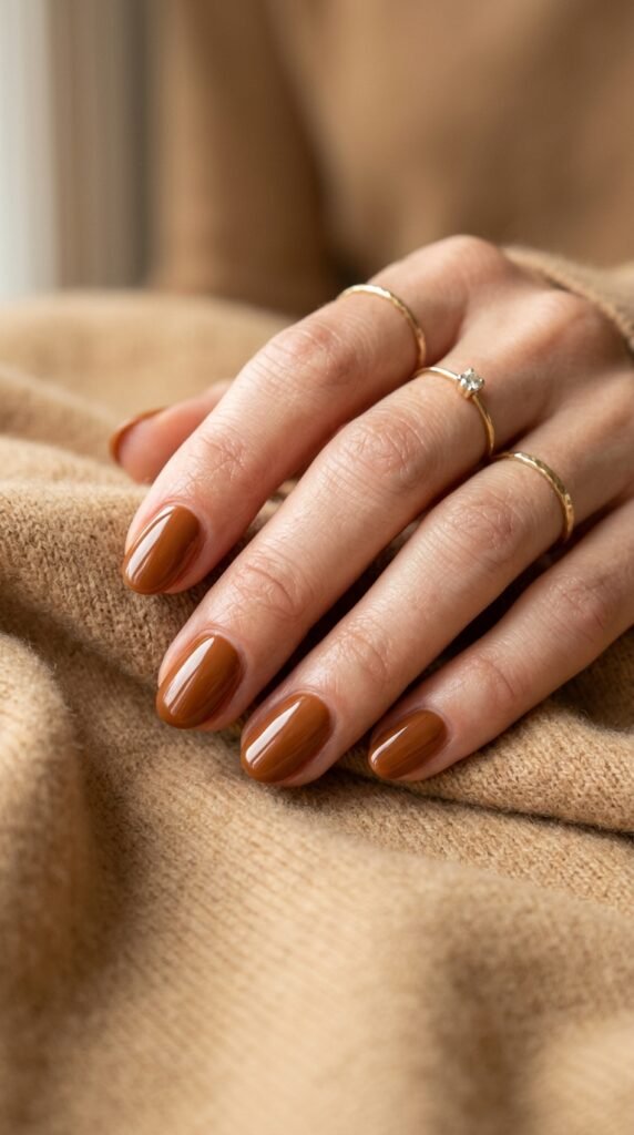 Burnt_caramel_gloss_nails Burnt_caramel_gloss_nails