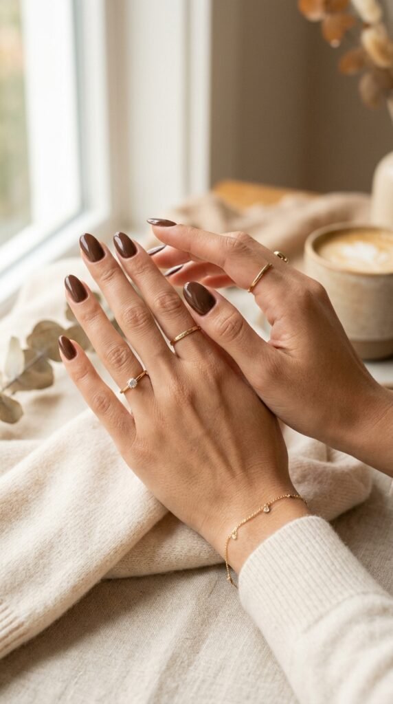 Glossy_mocha_nails Glossy_mocha_nails