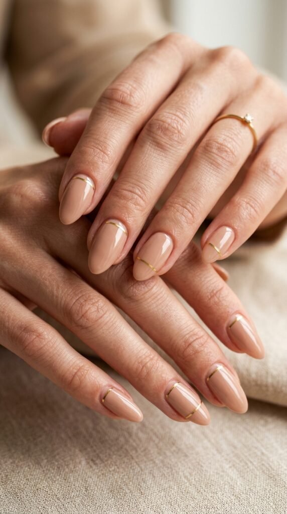Gold_stripe_nails_manicure Gold_stripe_nails_manicure