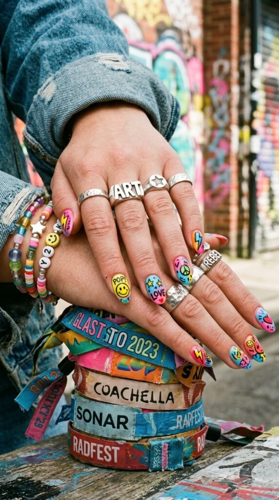 Graffiti_pop_art_nail_designs Graffiti_pop_art_nail_designs