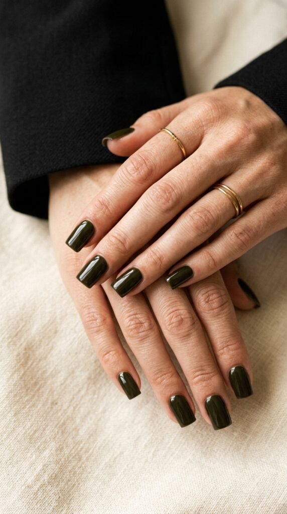 Hands_wearing_dark_olive_nails Hands_wearing_dark_olive_nails