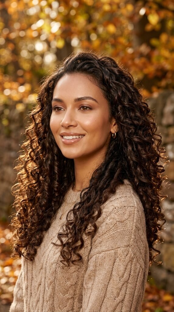Long_spiral_curls_brunette_hair_ Long_spiral_curls_brunette_hair_