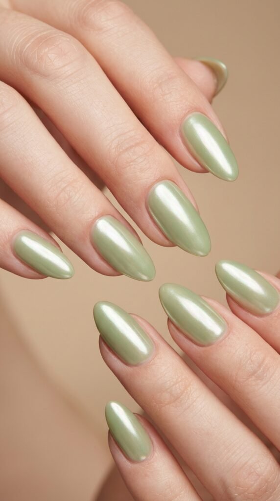 Matcha_chrome_manicure_editorial Matcha_chrome_manicure_editorial