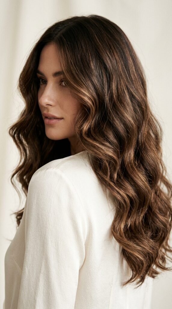 Model_showcasing_chocolate_brown…_202608311636 (1) chocolate brown hair