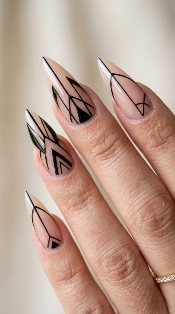 Negative-space_stiletto_nails Negative-space_stiletto_nails
