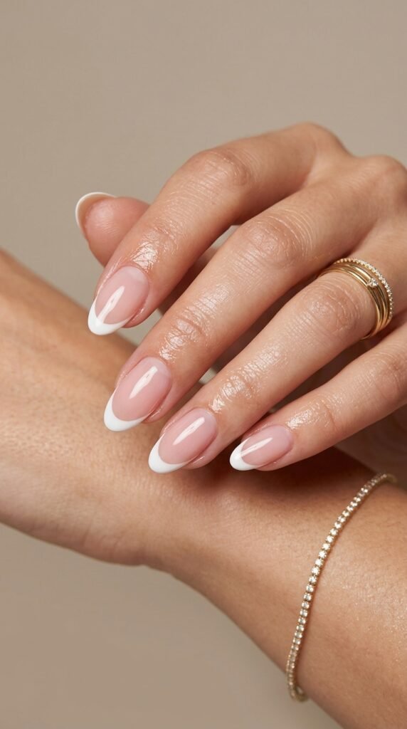 Oval_French_tip_nails_ Oval_French_tip_nails_