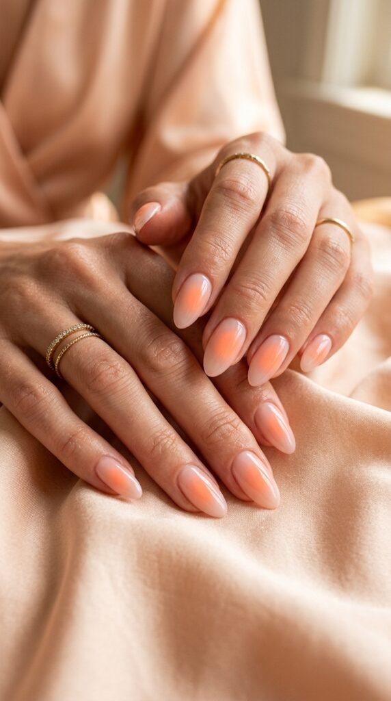 Peach_aura_nail_art_manicure Peach_aura_nail_art_manicure