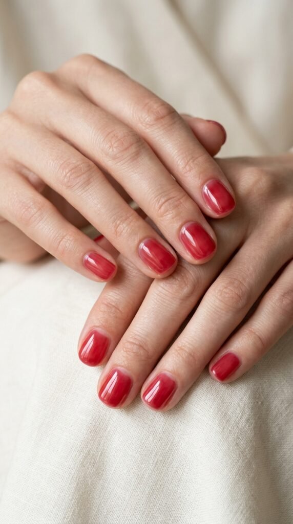 Sheer_red_nails_manicure Sheer_red_nails_manicure