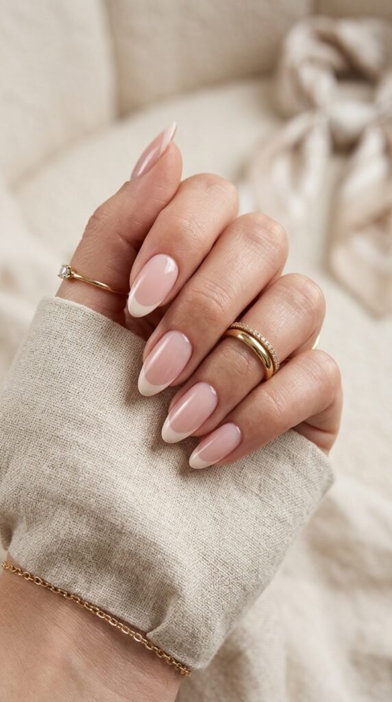 Soft_pink_French_manicure_nails Soft_pink_French_manicure_nails