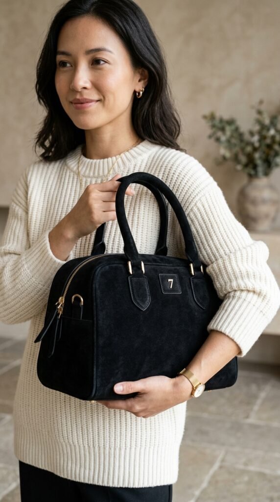 Woman_carrying_black_bowling_bag Woman_carrying_black_bowling_bag