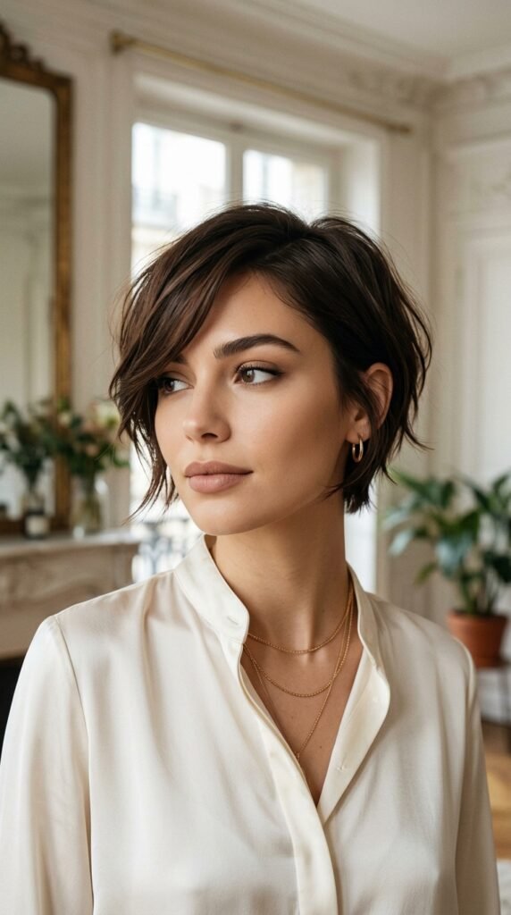 Woman_wearing_bixie_haircut Woman_wearing_bixie_haircut