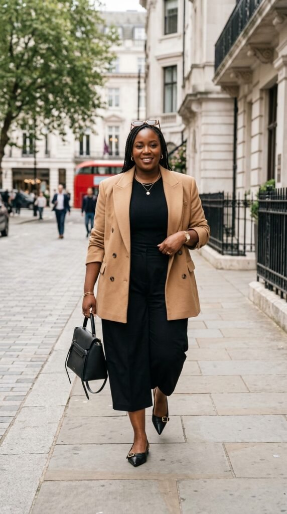 Woman_wearing_blazer_and_capris Woman_wearing_blazer_and_capris