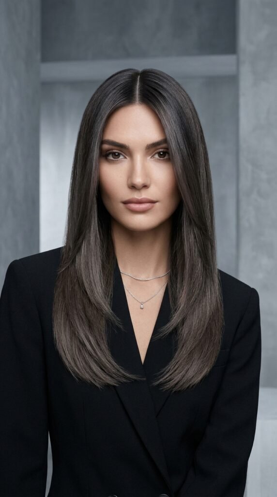 cool slate brunette cool slate brunette