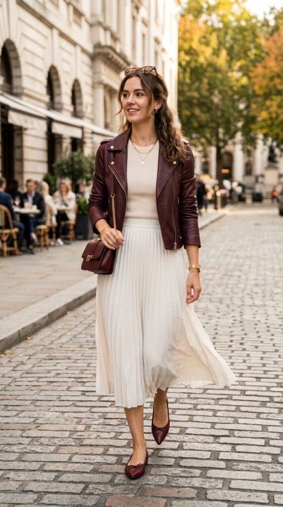Woman_wearing_burgundy_leather Woman_wearing_burgundy_leather