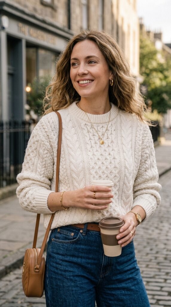 Woman_wearing_cable_knit_sweater Woman_wearing_cable_knit_sweater