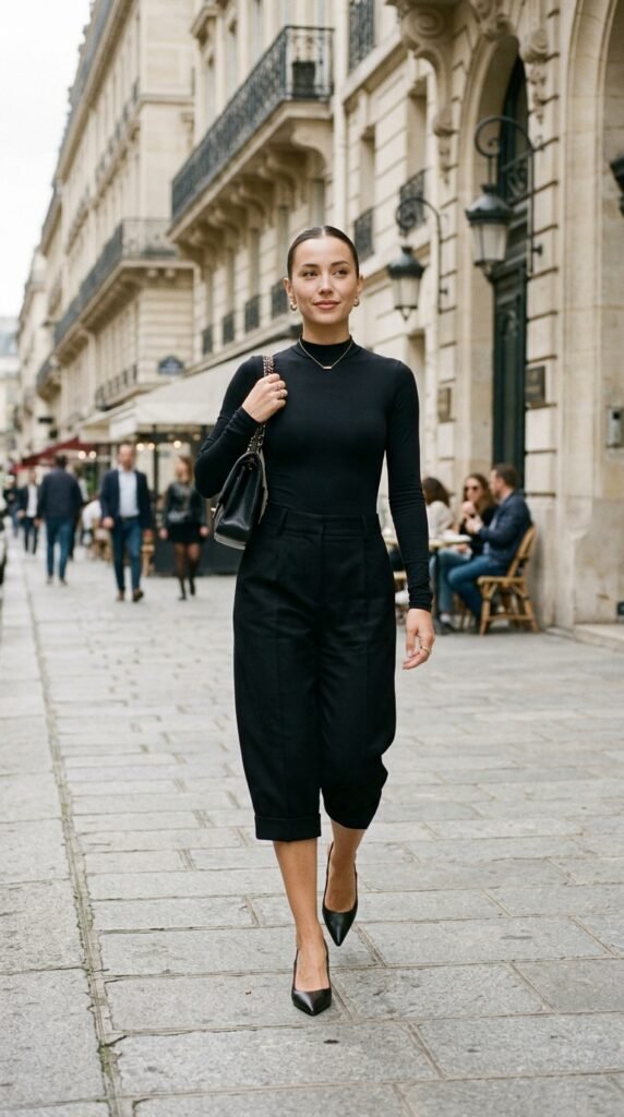 Woman_wearing_capris_and_bodysuit Woman_wearing_capris_and_bodysuit