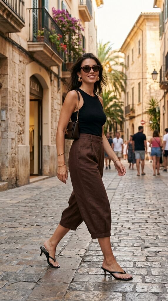 Woman_wearing_capris_and_flip-flops Woman_wearing_capris_and_flip-flops
