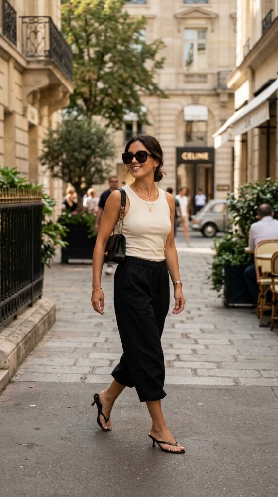 Woman_wearing_capris_and_sandals Woman_wearing_capris_and_sandals