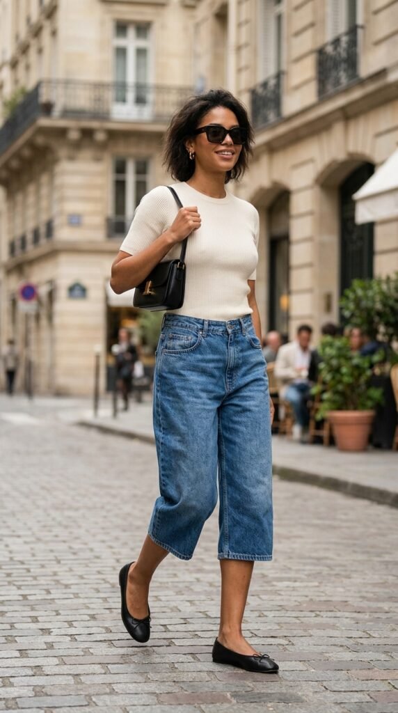 Woman_wearing_denim_capris Woman_wearing_denim_capris