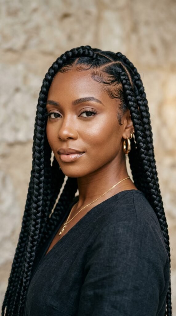 Woman_wearing_jumbo_tribal_braids Woman_wearing_jumbo_tribal_braids