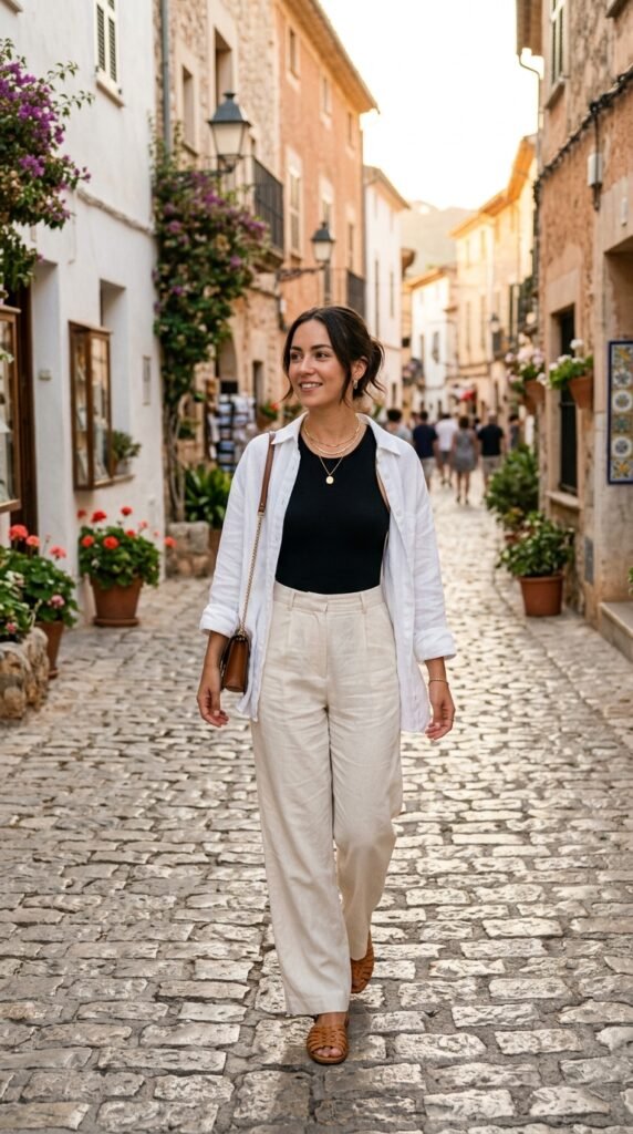 Woman_wearing_linen_trousers_bodysuit Woman_wearing_linen_trousers_bodysuit