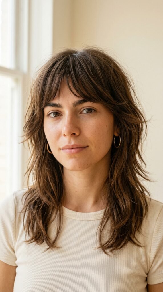 Woman_wearing_natural_wolf_cut_ Woman_wearing_natural_wolf_cut_