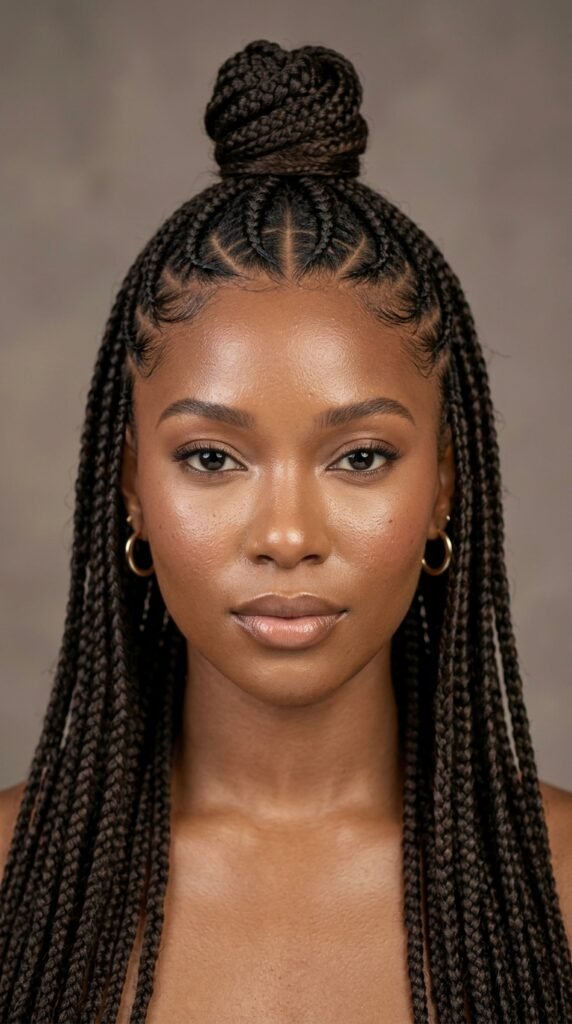 Woman_wearing_tribal_braids Woman_wearing_tribal_braids