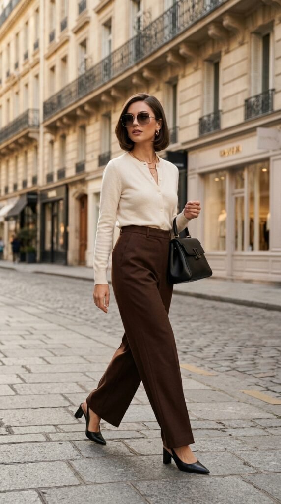 Woman_wearing_trousers_and_cardigan Woman_wearing_trousers_and_cardigan