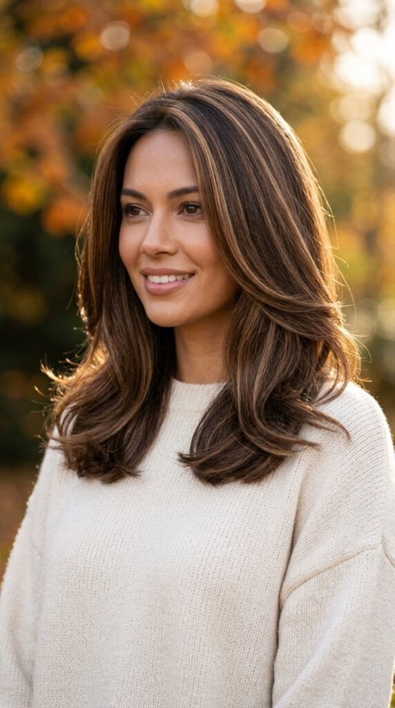 Woman_with_caramel_ribbon_highlights Woman_with_caramel_ribbon_highlights
