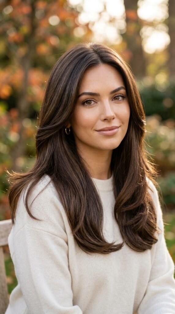 Woman_with_glossy_brunette_hair Woman_with_glossy_brunette_hair